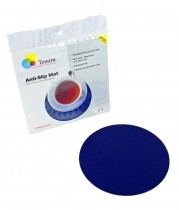 Able2 anti-slip matten rond 14 cm blauw